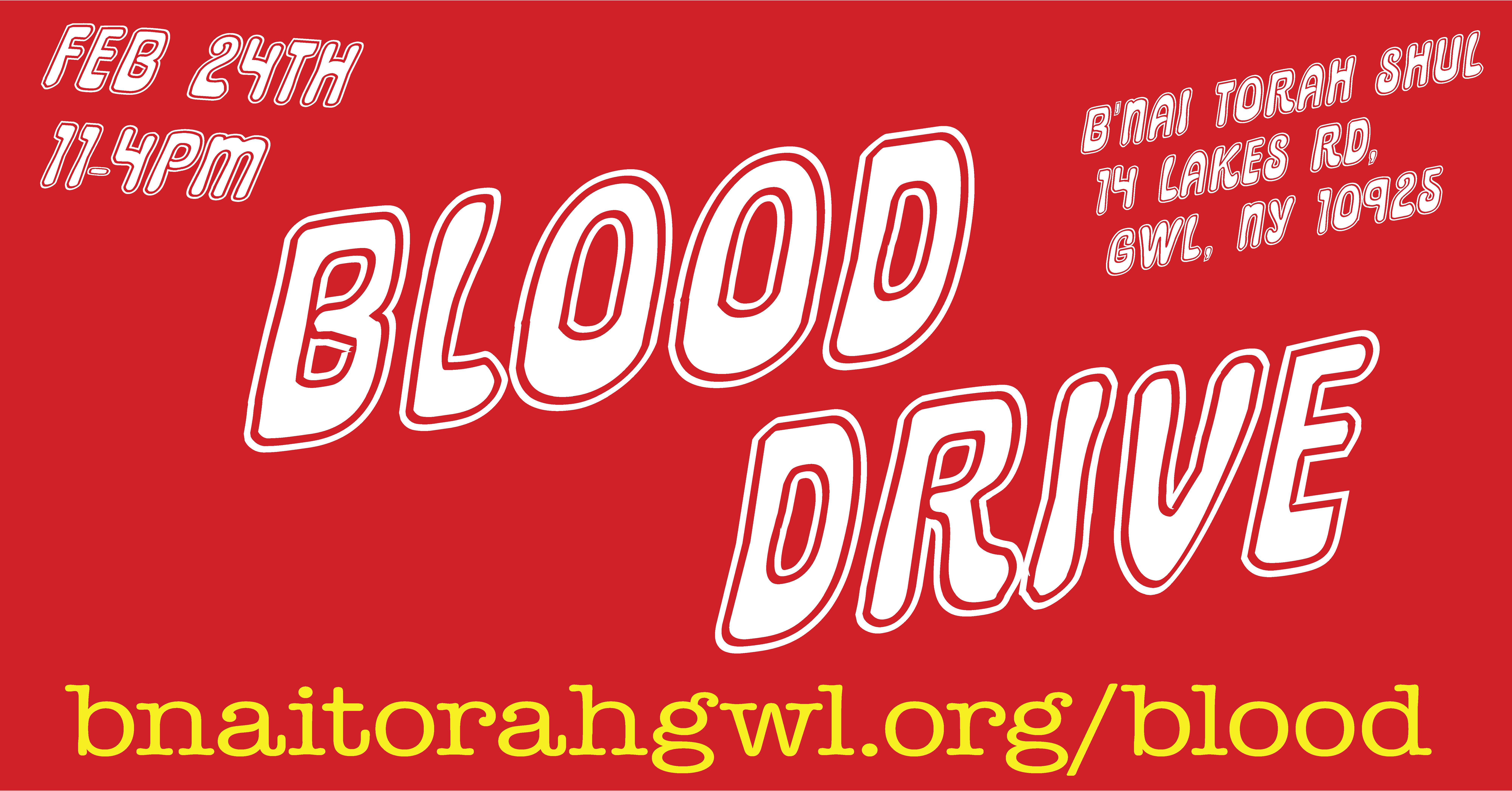 Blood Drive Facebook Feb 24, 2023